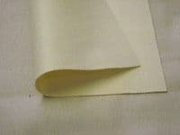 Felt Baize Fabric 3 x 9" Square - Ivory ( Cream )